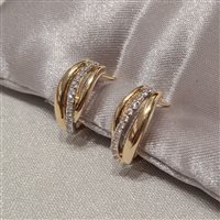 Orecchini Fanton Gioielli Donna ORECCHINI ORO in Oro Zirconia OROR-96-52 - OROR-96-52